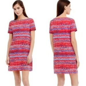 Tory Burch Knit Print Pima Cotton Dress Large